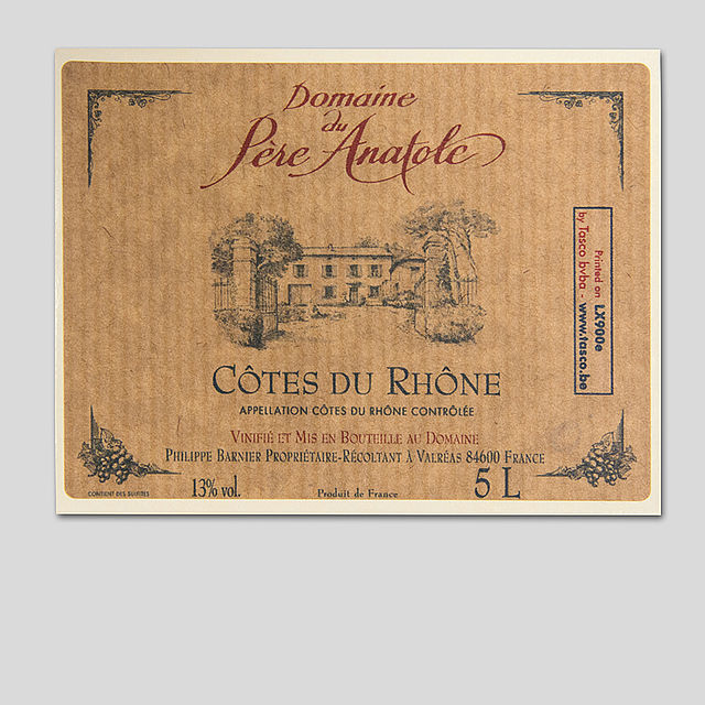 Vintage-Etiketten