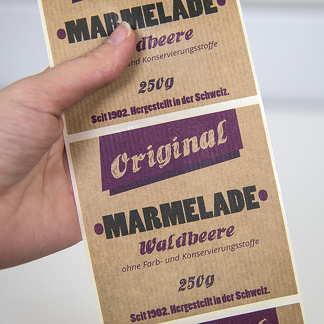 Vintage-Etiketten